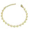 Pulseira europeia e americana de estilo retrô com amor vazado, arroz de aço inoxidável, personalidade única, criativa, simples, decoração de mão para mulheres, atacado