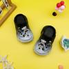 Pantuflas Lindas y Versátiles para Padres e Hijos, Niños y Niñas, Nuevos Zapatos de Agujero de Oso con Diamantes de Colores de Dibujos Animados, Suela Suave, Puntera Antideslizante