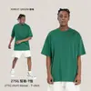 Personalización de Cometa Marca Americana de Moda Camiseta de Manga Corta para Hombre Hombro Caído Camiseta Casual Holgada de Algodón Pesado para Jóvenes Hombres