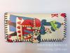 Nueva cartera de impresión hecha a mano escénica para estudiante mujer graffiti retro estilo étnico PU