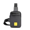 Bolso para Hombre Estilo Nuevo Transfronterizo Bolso de Pecho Casual Moderno Simple Versátil Deportivo Bolso Cruzado para Hombre Bolso para Teléfono Resistente al Agua