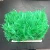 Tiras Longas de Penas de Peru Criptografadas, Acabamento em Tecido, Acessórios para Fantasias de Performance de Palco, Bordas de Saias, Materiais de Decoração DIY