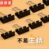 Clips para Papel Negros Pequeños, Medianos y Grandes, Clips de Cola, Clips para Boletos, Clips para Documentos, Clips Metálicos para Boletos, Clips para Documentos y Exámenes, Producción y Venta Directa del Fabricante
