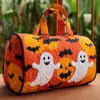 Nova estação independente transfronteiriça Bolsa de viagem de Halloween e Natal, bolsa de mão feminina casual estampada para yoga