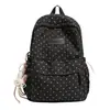 2026 Verão Novo Estilo Fresco Ins Mochila Escolar Mochila Fofa Menina Grande Capacidade Mochila Leve de Nicho para a Escola