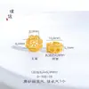 Galvanoplastia a vácuo por muito tempo não desbota fosco 24K ouro de areia do Vietnã gema jade cristal incrustado suporte vazio apanhador de sonhos feminino