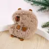 Muñeco de Peluche de Caricatura Capibara tamaño pequeño Accesorios para Muñeca Pez Globo Lindo Muñeco Celebratorio Cibernético Bolso Accesorios para la Cabeza Accesorios