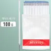Recarga de alta temperatura que desaparece, 100 hastes grossas, caneta de desbotamento para roupas de couro, aquecimento especial para passar roupa, desbotamento automático da cor