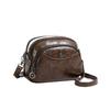 Bolsa de sela de comércio exterior 2025 nova moda bolsa de mãe de meia-idade bolsa de ombro mensageiro feminina moda popular que combina com tudo bolsa para celular