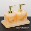 Kit de artículos de tocador de baño europeo para hotel Baño de habitación modelo Adornos de baño Botella de desinfectante de manos Botella de loción Juego de bandeja