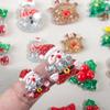 Acessórios de resina DIY atacado pingente para celular chaveiro cartão palito para copo placa de licença de celular Papai Noel folhas de árvore