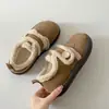 Sapatos de Algodão para Exterior Quentes, Forrados com Fleece, Sola Grossa para Mulheres, Modelo Inverno 2026, Sola Macia, Retrô, Únicos, Muito Estilosos, Impermeáveis, Estilo Birkenstock