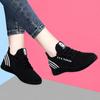 Novos Sapatos de Tecido Velho Pequim Primavera e Outono Sapatos Femininos para Caminhada Solado Macio Antiderrapante Sapatos Esportivos Sapatos de Lona Sapatos de Malha Respirável