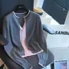 Cardigan de punto a bloques de color, estilo dos piezas, cuello redondo, manga larga, suéter casual para mujer, nueva colección otoño 2026, H090802