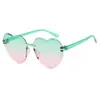 Nuevo Set de Pasadores para el Cabello, Lentes de Sol de Amor, Lentes de Sol para Niños, Lentes Gradientes de Tendencia de Moda al por Mayor, Lentes para Niños y Niñas