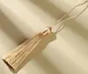 Borla Gruesa de 8 cm Borla Accesorios para el Cabello Marcapáginas Bolsita Joyería Accesorios Retro Cinturón con Borla Colgante Borla Colgante Pequeño Borla