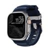 La Correa de Silicona Wild Trail es Adecuada para Apple 10 S11 Generación iWatch Ultra Hebilla de Metal de Aleación de Titanio Pulsera Deportiva