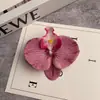 Cabeças de Flores de Orquídea Borboleta de Seda, Acessórios para Parede de Flores Artificiais, Materiais Florais, Decorações de Casamento Feitas à Mão DIY, Adereços para Fotografia, Flores Artificiais