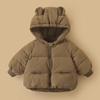 Ropa Acolchada de Algodón Transfronteriza para Bebés y Niños Pequeños para Niños Pequeños y Medianos Ropa Acolchada de Algodón con Capucha Engrosada para Bebés Niños y Niñas Chaquetas Acolchadas de Algodón con Orejas de Panda