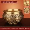Jishanyuan fabricantes atacado todos os cobre ouro e jade cornucópia ornamentos artesanato decorativo presentes de inauguração 0643