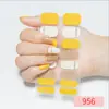 CS Película de Esmalte en Gel Impermeable sin Curado Pegatina Completa Pegatina de Uñas de Colores Primavera y Verano Película de Papel Pegatina de Uñas