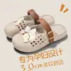 Sandálias Birkenstock de Gato Sorridente Fofas Verão Outdoor Vazadas Sola Macia Leve Resistente ao Desgaste Biqueira de EVA Chinelos para Mulheres
