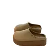 Zapatillas Birkenstock de Suela Gruesa Más Vendidas para Mujer Ropa de Exterior de Otoño Sensación de Alta Gama Punta Cerrada Nuevo Estilo 2026 Zapatillas de Diseño de Nicho para Celebridades de Internet