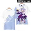 2024 novos fabricantes transfronteiriços camiseta 3DT casual masculina camiseta de manga curta camiseta estampada em 3D