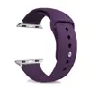 Para Apple iwatch correa de silicona monocromática Apple Watch9876SE conector deportivo pulsera