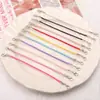 Cordão de cera coreano colorido, cordão curto com fechos duplos tipo lagosta, acessório de cordão para pingente de bolsa e telefone DIY feito à mão