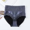 Palace 2ª Geração Roupa Íntima Feminina Algodão Grafeno Cintura Alta Abdominal Levanta Bumbum Respirável Feminino Tamanho Grande Menina Cheinha Calcinha