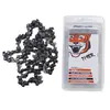 Cadena de motosierra 3/8p y 325 cabeza de tigre redondeada accesorios para motosierra al por mayor accesorios para motosierra de gran potencia de 16 pulgadas