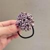 Niña Linda Flor Banda de Goma Cuerda para el Cabello para Niños Adorno para el Cabello para Niñas Anillo para el Cabello para Cola de Caballo de Estudiante Cuerda para Atar Verano Accesorios para el Cabello