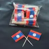 Espetinhos de Frutas Palitos Bandeira da Tailândia 0 Bife Bolos Pequenos Bandeiras de Hambúrguer Descartáveis Palitos 10 Suprimento Coquetéis Outros