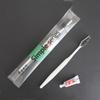 Cepillo de Dientes Desechable de Hotel Cepillo de Dientes Suave Especial para Viajes para Huéspedes de Hotel Pasta de Dientes Dental Especial para Viajes para Estancias en Casa