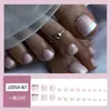 Fábrica de arte para uñas venta caliente uña del pie personalizada uña uña uña uña parche para uñas ultra-delgado desmontable portátil uñas postizas