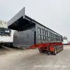 Exportación Transfronteriza de Volquetes de Volteo Lateral, Volquetes de Volteo Lateral para Arena, Grava y Movimiento de Tierras, Semirremolques Volquete de Alta Resistencia para Transporte de Ingeniería