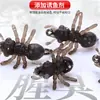 Isca Macia Formiga Biônica, Micro Isca Mosca Tóxica, Isca Artificial, Isca para Pesca em Riachos para Peixe Branco, Peixe de Cabeça Grande e Truta, Isca de Imitação Realista