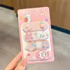 Pinza para el Pelo con Flequillo Mágico Adhesivo Organizador de Cabello Diadema para Niños Niñas Pegatina Mágica para el Cabello de Moda