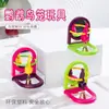 Comedero de plástico para loros Suministros para pájaros Taza de comida para jaula de pájaros Ventilación Tanque de peces Betta Filtro de agua Comedero
