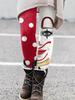 Pantalones de Yoga Microelásticos 2025 Otoño Nuevos Leggings para Mujer Estampado 3D Holgados Casuales Deportivos Venta al por Mayor desde Una Pieza