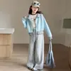 Conjunto de Chaqueta de Bloques de Color con Letras para Niñas Primavera y Otoño 2026 Nuevo Estilo Ropa para Niñas Primavera Estilo Coreano Moda Casual Conjunto de Dos Piezas