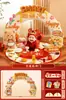 Suprimentos para Primeiro Aniversário: Kit de Porta Inteligente para Bebê de Um Ano, Adereços de Decoração de Aniversário de Bebê Cobra, Montagem em Placa de KT 3D