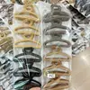 Pinza para el Cabello Grande Esmerilada Estilo Coreano Pinza para el Cabello de Celebridad de Internet Pinza de Tiburón Acrílica Pinza para el Cabello en la Parte Posterior de la Cabeza Accesorios para el Cabello de Mujer Venta al por Mayor