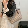 2025 Primavera Nuevo Moda Casual Gran Capacidad Trendy Para Ir al Trabajo Gran Capacidad Portátil Bolso Tote de Hombro para Mujer