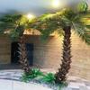 Fornecimento direto da fábrica decoração interna e externa para parques e shoppings paisagismo de jardins imitação de pele de kwai arenque homem idoso palmeira fresca