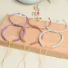 Pulseira de Contas Usável de Fio de Algodão Enrolado à Mão DIY Cinnabar Cera de Abelha Ouro e Prata Corda de Pulseira Corda Trançada Nó Vajra de Xizang