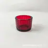 Taza de Vela Taza Vacía Portavelas Pequeño Recipiente para Velas DIY Contenedor de Aromaterapia Pequeña Capacidad Wholesale Vidrio Transparente Mini Color Degradado