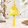 Bolsita Bordada con Patrón de Dragón de Brocado Estilo Chino, Exquisita Bolsa Vacía con Cordón, Colgante Auspicioso Portátil para Hanfu, Venta al por Mayor Personalizada