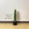 Cacto Artificial em Vaso Planta Grande Falso Cacto Escandinavo Cena Interna Decorações de Janela Ornaments Régua de Medição